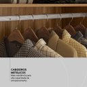 Ver imagem 7 de Guarda Roupa Casal 4 Portas com Espelho e 6 Gavetas Cádis - Amêndola Touch
