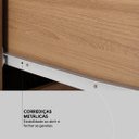 Ver imagem 6 de Guarda Roupa Casal 4 Portas com Espelho e 6 Gavetas Cádis - Amêndola Touch