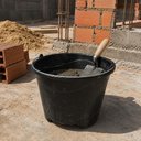 Ver imagem 1 de Balde Pedreiro Construcao Grande 12 Litros com Alca de Ferro Reforcado Multiuso Limpeza Cozinha Apoi