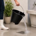 Ver mais imagens de Balde Pedreiro Construcao Grande 12 Litros com Alca de Ferro Reforcado Multiuso Limpeza Cozinha Apoi