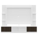 Ver imagem 6 de Estante Rack com Painel e Suporte Tv 65" Moscou Multimóveis Branco/tenerife