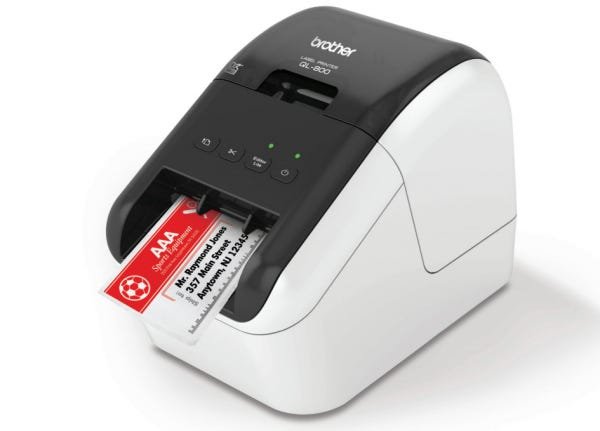 Impressora de etiquetas Brother QL-800 (110V) - 1