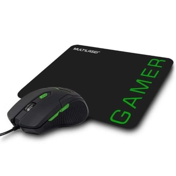 MOUSE GAMER COM MOUSE PAD MO273 MULTILASER