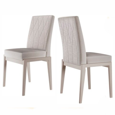 Kit 2 Cadeiras para Mesa de Jantar Modernas - Aurora - Requinte Salas