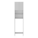 Ver imagem 6 de Armário de Banheiro para Vaso Sanitário com 2 Portas Multimóveis Branco