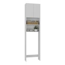 Ver imagem 2 de Armário de Banheiro para Vaso Sanitário com 2 Portas Multimóveis Branco