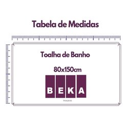 Jogo com 2 Toalhas de Banho Luxury Soft Beka 360 G/m² Luxo Azul - 3