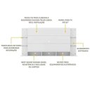 Ver imagem 4 de Painel para TV até 65 Polegadas Nairóbi Plus Multimóveis Branco