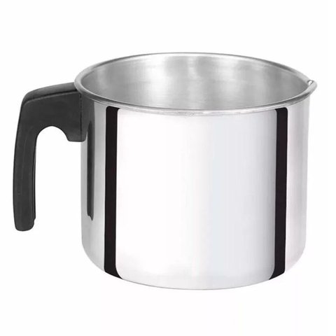 Leiteira 2l Fervedor Canecão de Alumínio Reforçado N16 Metal Grosso Resistente - Caneca Leite Ferver