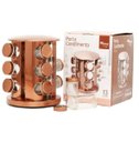 Ver imagem 2 de Porta Condimento Inox Com 12 Condimentos Tempero Qualidade Wincy