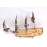 Miniatura Navio Pirata Quebra Cabeça 3d Em Mdf. - 4