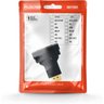Adaptador Dvi Femea/dp Macho Pluscable Adp-102bk 441032000100 - 4