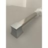 Puxador P/ Porta Duplo Vitta 80cm Inox Cromado Zen - 1