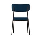 Ver imagem 6 de Cadeira de Jantar Mynna Veludo Blue Est.Preta