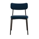 Ver imagem 5 de Cadeira de Jantar Mynna Veludo Blue Est.Preta