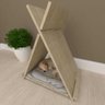 Casinha cachorro medio grande cão oca mdf - 1