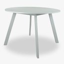 Ver imagem 1 de Mesa de Jantar Espanha 4 Lugares Redonda MDF Laminado 110cm