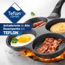 Ver imagem 4 de Frigideira Antiaderente com 4 Divisórias para Ovos e Hambúrguer