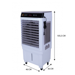 Climatizador de Ar Digital Portátil Umidificador 45l com Controle Remoto 220v - 5