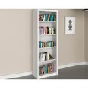 Ver imagem 1 de Estante Livreiro de Escritório ME4104 c/ 4 Prateleiras Branco - Tecno Mobili