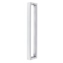 Ver imagem 1 de Puxador Porta de Madeira ou Vidro 4cm x 1,5cm Inox - Polido Loja da Indústria 415mm x 400mm