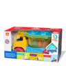 Caminhão com caçamba cabine amarela - brinquedo didático Cardoso Toys - 2