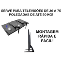 Ver imagem 2 de Suporte de Mesa para TV Base 36'' a 75'' LCD LED Oled Qled 42 43 50 55 58 60 65 70 75 Polegadas