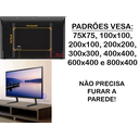 Ver imagem 6 de Suporte de Mesa para TV Base 36'' a 75'' LCD LED Oled Qled 42 43 50 55 58 60 65 70 75 Polegadas
