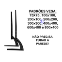Ver imagem 7 de Suporte de Mesa para TV Base 36'' a 75'' LCD LED Oled Qled 42 43 50 55 58 60 65 70 75 Polegadas