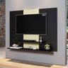 Painel para Tvs de até 42 Polegadas Dom - Black com Pérola - Móveis Primus - 1