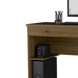 Escrivaninha com 1 Gaveta e 1 Porta Ariel - Freijó - Móveis Primus - 2 Escrivaninha com 1 Gaveta e 1 Porta Ariel - Freijó - Móveis Primus - 2