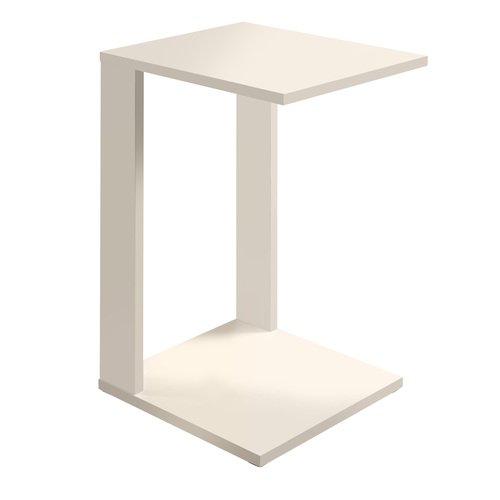 Mesa de Canto de Sofá Sala Madeira Alta Qualidade Off White - 5