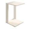 Mesa de Canto de Sofá Sala Madeira Alta Qualidade Off White - 5