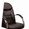 Cadeira de Escritório Giratória Presidente Day Preta Base Preta C/ Relax Comprealegre - 2