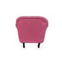 Ver imagem 6 de Poltrona Decorativa Dália Veludo Rosa