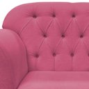 Ver imagem 7 de Poltrona Decorativa Dália Veludo Rosa