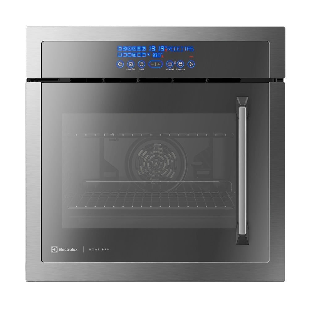 Forno Elétrico de Embutir Electrolux 80 Litros Home Pro Inox OE9XT – 220 Volts - 1