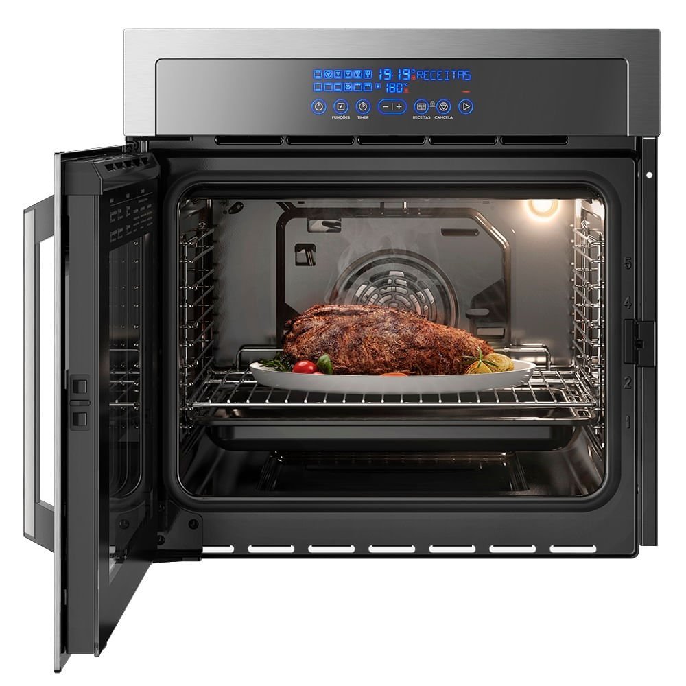 Forno Elétrico de Embutir Electrolux 80 Litros Home Pro Inox OE9XT – 220 Volts - 3