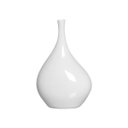 Ver imagem 1 de Garrafa Cristal G Enfeite de Cerâmica Branco Luxo