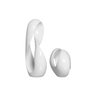 Escultura Infinito Enfeite Moderno Decoração Branco - 7