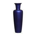 Ver imagem 1 de Vaso de Chão Madri Luxo Decoração Cerâmica Azul Royal