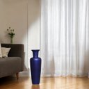Ver imagem 6 de Vaso de Chão Madri Luxo Decoração Cerâmica Azul Royal