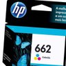 Kit C/01 Cartucho Hp 662 Colorido + 01 Cartucho Hp 662 Preto - 3