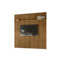 Ver imagem 3 de Estante Home Theater com Bancada Suspensa Luna com Aparador para Sala Buffet Mônaco Cumaru Opala - M