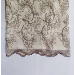 Cortina Para Sala / Quarto Duplex Valência Barrada 5,40m x 2,50m - Bella Janela - Taupe - 3