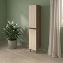 Ver imagem 2 de Paneleiro Kali Premium 2 Portas 3 Prateleiras MDF 35cm Carvalho Toq Bianco