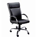 Ver imagem 1 de Cadeira de Escritório Presidente Havana Comprealegre Preta Cromada 100% Nacional