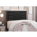 Ver imagem 1 de Cabeceira Cama Box King 195 Cm Gênova Veludo S04 - D'Rossi