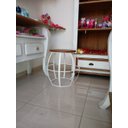 Ver imagem 3 de Banco De Ferro E Madeira Seat Garden Barril Artesanal para Jardim - Branco