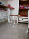 Ver imagem 3 de Banco De Ferro E Madeira Seat Garden Barril Artesanal para Jardim - Branco